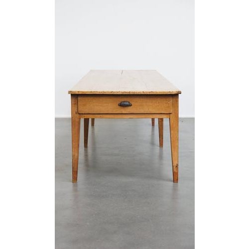 Antique Oak Dining or Conference Table, Early 19th Century For Sale - Image 6 of 18