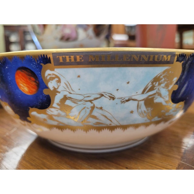 Early 21st Century Royal Worcester Millennium Bowl | Chairish