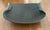 Hilborn Art Pottery. Beautiful Matt black finish. Made in Canada, signed. 7" long, 6" wide, 2" tall. Very good pre owned...