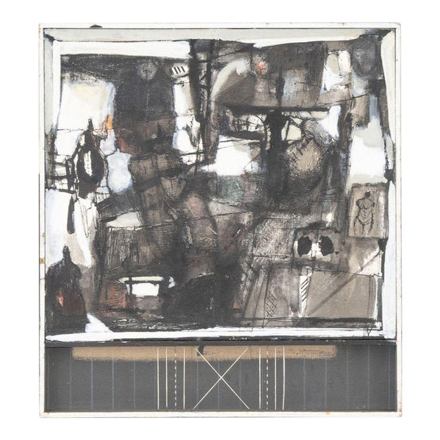 Agudelo Abstract Composition Assemblage, Circa 1960 For Sale