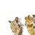 Sacred Art - 7 Nativity Scene Figures - 18th Century. Portuguese, 18th century; in polychrome and gilded clay. Dimensions:...