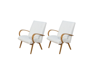 Set of Model 53 Armchairs by Jaroslav Smidek for Ton, 1960s