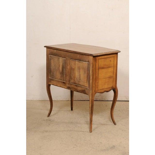 Wood French Louis XV Raised Commode For Sale - Image 7 of 11