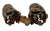 Brown Large Pair of French Gilt Bronze Hoof & Acanthus Sabots, France, Circa 1900 For Sale - Image 8 of 12