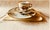 1960s Royal Copenhagen Brown Rose Breakfast Set - 3 pcs For Sale - Image 15 of 18