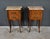 Louis XV Style Marquetry Bedside Tables, Late 20th Century, Set of 2 For Sale - Image 14 of 18