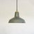 1950s Industrial Grey Enamel Pendant Light, 1950s For Sale - Image 5 of 17