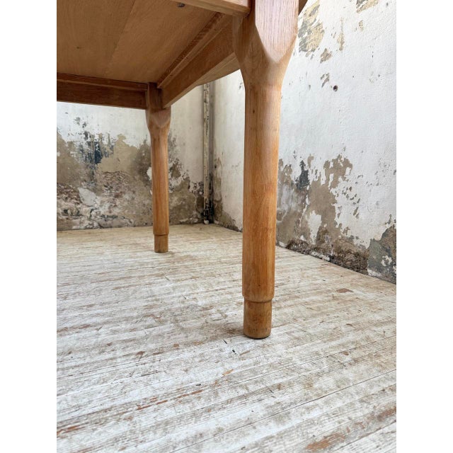 Oval Oak Farmhouse Table, 1960s For Sale - Image 16 of 18