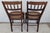 Early 20th Century Antique Walnut Victorian Spindle Back Cane Seat Dining Chairs Set of 6 For Sale - Image 5 of 18