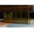 1970s Romweber Burl Wood and Gold Trim Executive Desk With Filing Drawers For Sale - Image 17 of 18