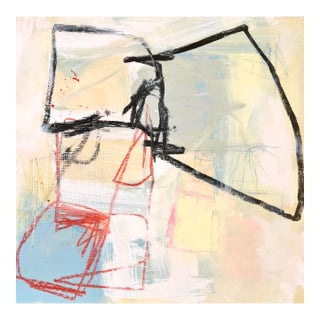 Sarah Trundle, Contemporary Abstract Painting, "Meeting Point" For Sale