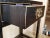 Vintage Ming Black Lacquer Two-Drawer Console Table For Sale - Image 4 of 6