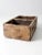 Add a touch of farmhouse charm to your home organization with this antique wooden crate. Featuring two convenient bins and...