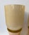 Contemporary Brass and Pink Powder Murano Glass Cup Lamps - Pair For Sale - Image 10 of 12