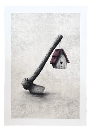 Andrew Scott, Home, 2024, Paper