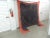 Orange & Black Tie-Dye Asian Fabric Panel or Cloth For Sale In Tampa - Image 6 of 7