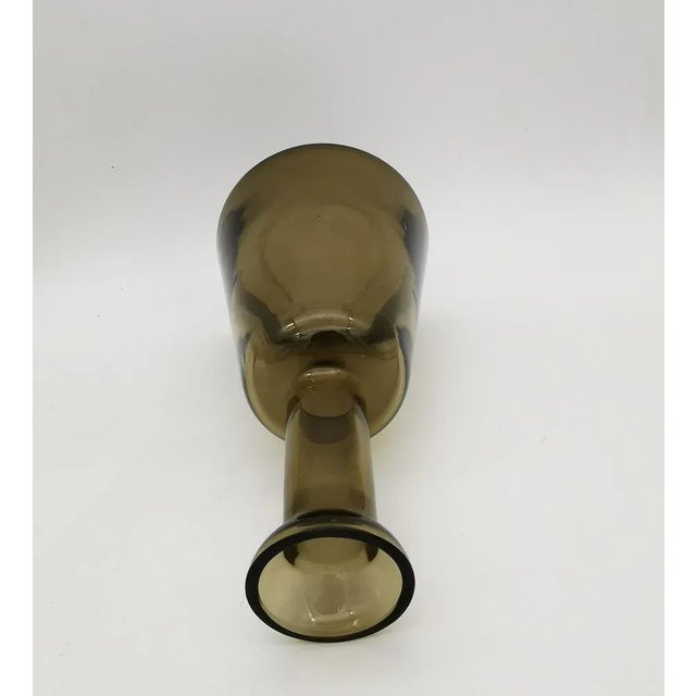 1950s Murano Glass & Fumè Bottle or Vase, 1950s For Sale - Image 5 of 8