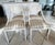 Italian Vintage Pietro Constantini Lacquered Italian Dining Chairs – Set of 4 For Sale - Image 3 of 5