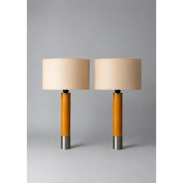 Beige Table Lamps Basica M1 by Santa & Cole for Roqueta, Spain, 1987, Set of 2 For Sale - Image 8 of 8