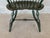 Nichols & Stone Olive Green Maple Comb Back Arm Chair For Sale - Image 9 of 10