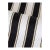 Sample - The House of Scalamandré Piano Stripe Fabric, Ebony For Sale