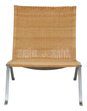 PK22 Chair in Wicker by Poul Kjærholm for E. Kold Christensen, 1970s