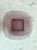 Vintage, all pieces in perfect condition. Heavy- weighted, hand-molded, 'Trellis' pattern. Transparent amethyst glass with...