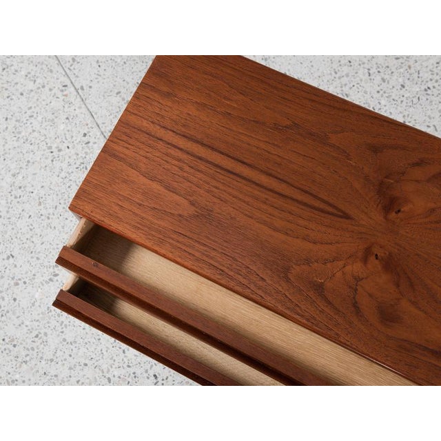 Wood Mid-Century Danish Chest of Drawers in Teak by Niels Clausen for NC Møbler, 1960s For Sale - Image 7 of 10