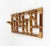 Mid-Century Modern Wall Coat Rack in Bamboo and Rattan, 1970s For Sale - Image 9 of 16