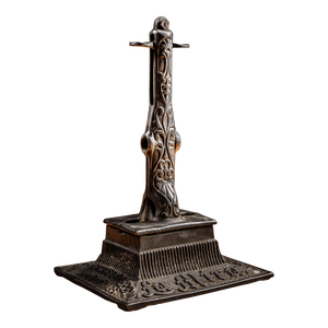 1900s Early Cast Iron Tabletop Cigar Cutter