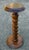 Wood Vintage English Barley Twist Pedestal For Sale - Image 7 of 10