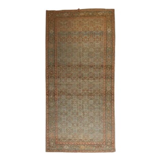 19th Century Persian Farahan Corridor Rug - 7'2" x 16'10" For Sale