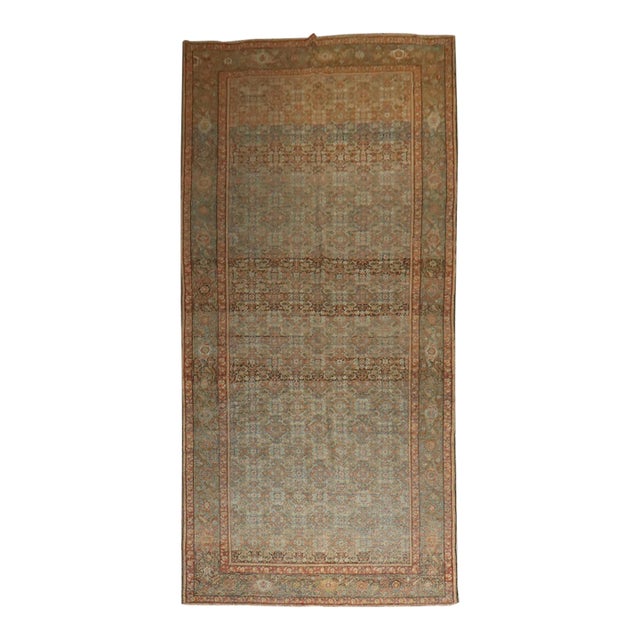 19th Century Persian Farahan Corridor Rug - 7'2" x 16'10" For Sale