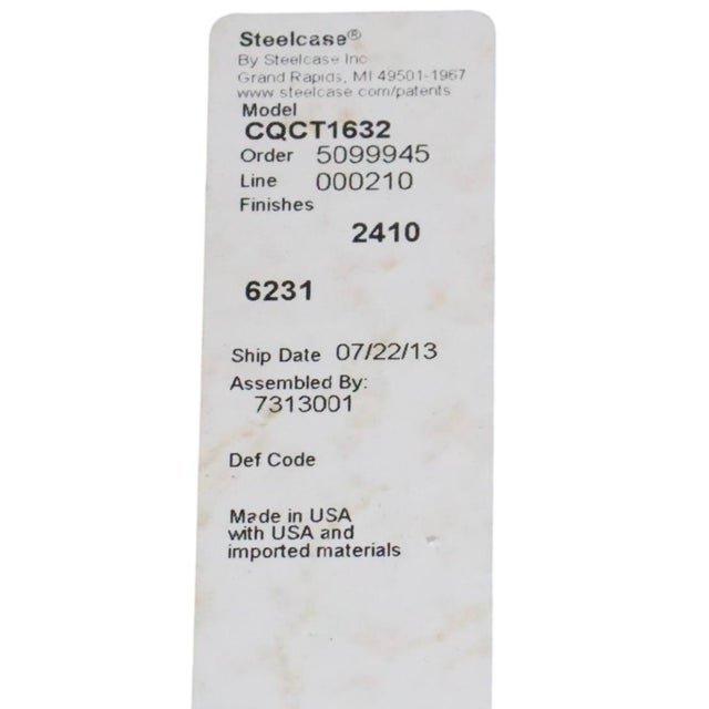 Post Modern, Contemporary style side, end or small coffee table by noted American furniture manufacturer, Steelcase circa...