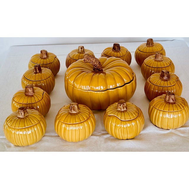 Early 21st Century William Sonoma Pumpkin Harvest Soup Tureen
