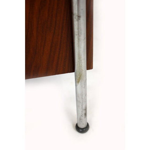 Bauhaus Model N1 Bedside Table by Robert Slezak, 1940s For Sale - Image 12 of 18