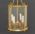 Regency Style Gilt Brass Hanging Lanterns, Pair For Sale In New York - Image 6 of 16