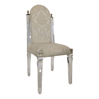 Acrylic Glass Chairs from DLG Roméo, 1980s, Set of 6 For Sale