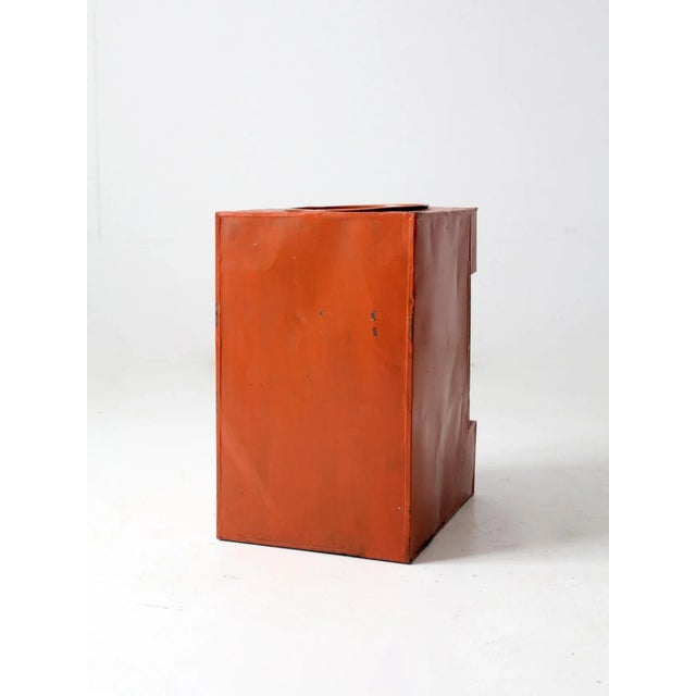 Antique Hand Painted Oolong Tea Bin For Sale - Image 6 of 13