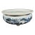 Late 20th Century Chinese Art Porcelain Blue and White Incense Burner With Mountain Scenery Design For Sale