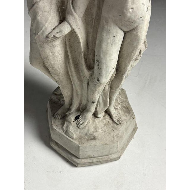 Concrete Column the Three Graces Garden Statue For Sale - Image 4 of 16