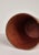 Metal Paper Basket in Patinated Saddle Leather and Brass attributed to Carl Auböck, 1950s For Sale - Image 7 of 11