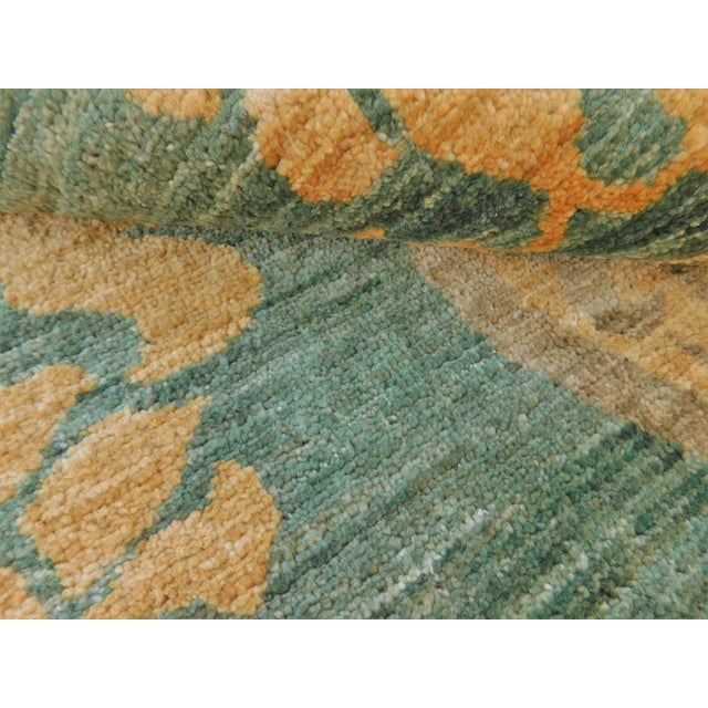 Vintage Handmade Wool Pile Rug. 12'2"x 12'3" For Sale - Image 18 of 18