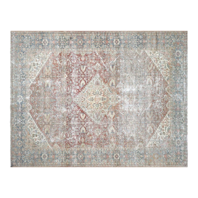 1940s Persian Mahal Rug For Sale