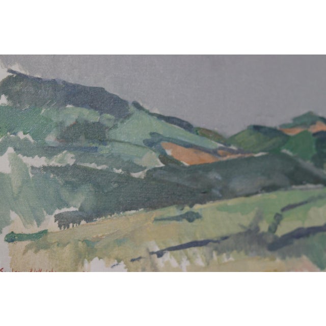 Gustav-Adolf Johansson, Valley, 1972, Oil on Canvas, Framed For Sale - Image 12 of 16