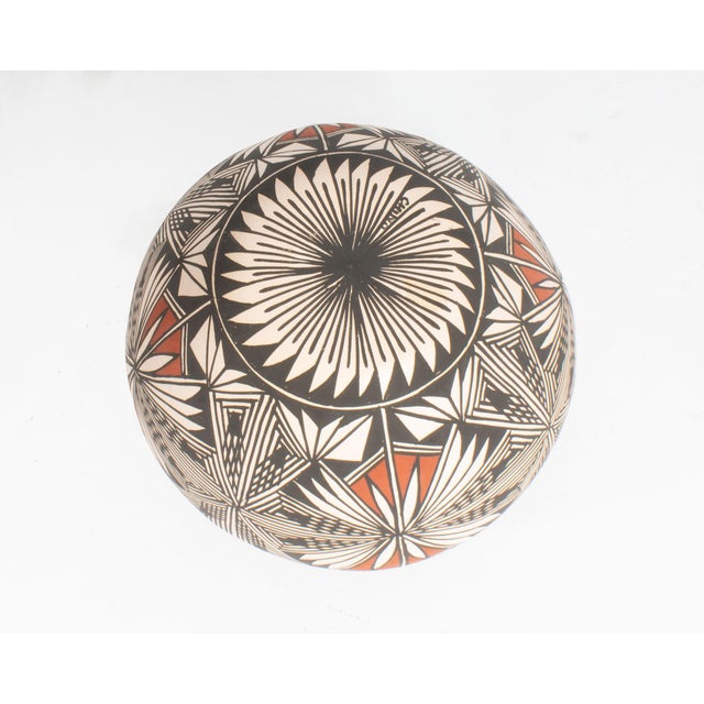 Acoma Pueblo Pottery Vase by Corrine Chino For Sale - Image 4 of 6