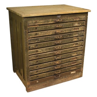 20th Century Woodcut Workshop Chest of Drawers in Lacquered Wood, 1930s For Sale