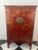 Antique Chinese Red Lacquer Wedding Cabinet With Gilt "Hundred Boys" Motif For Sale - Image 11 of 12