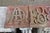 3 Hand Made Terracotta foundation stones AD1881 These Tile stones would look fantastic incorporated into the fabric of a...
