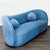 This stylish 3-seat sofa from Rove Concepts features a modern curved design and soft blue velvet upholstery. It comes with...